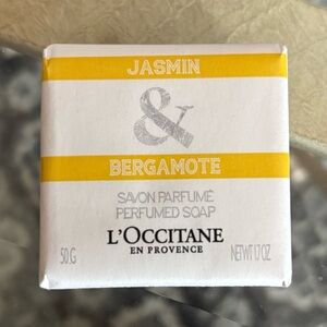 L'Occitane NEW Jasmin & Bergamote Bar Soap 1 for $10 or 3 for $25